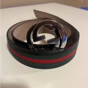Gucci Web Belt
